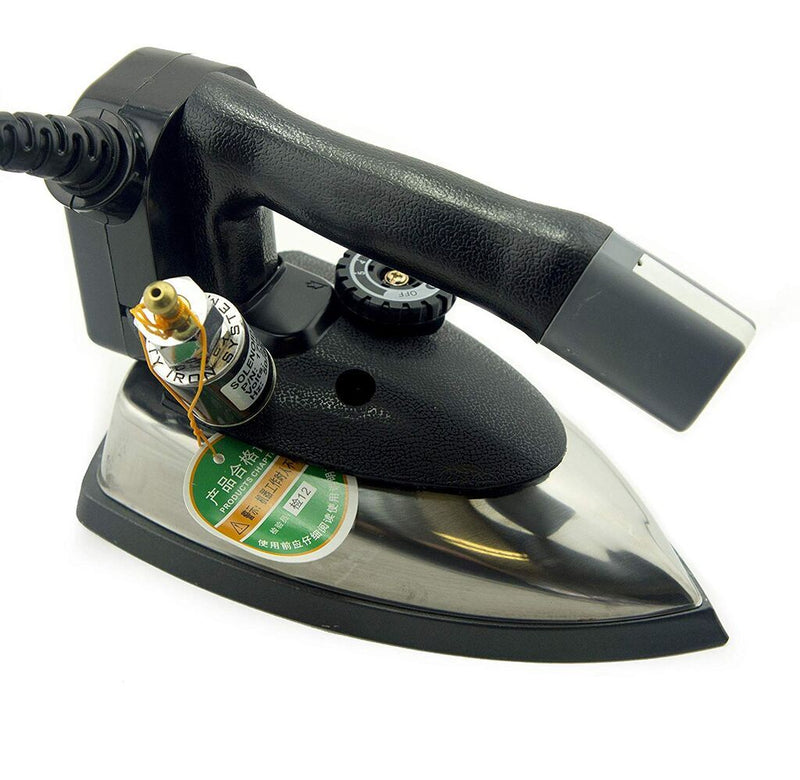 Industrial gravity feed iron with steam function