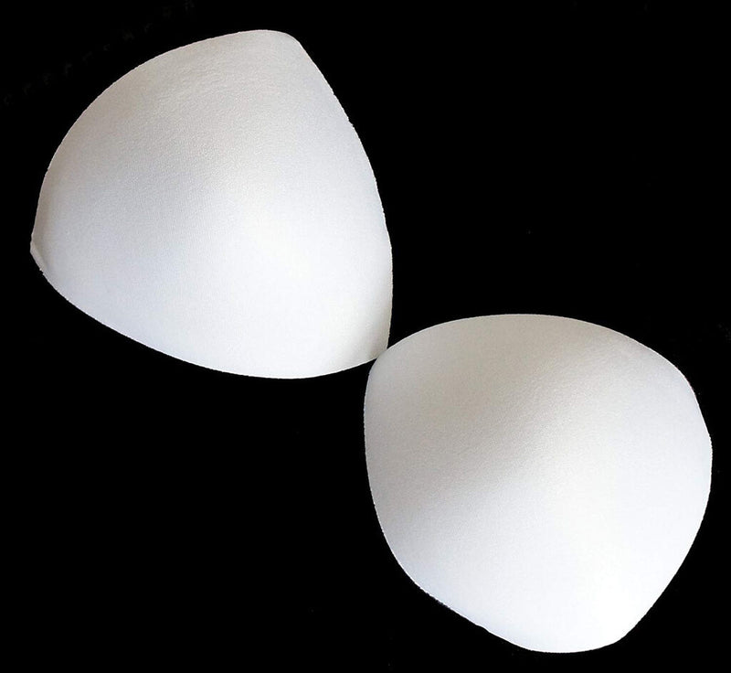Two pairs of L-R Angle XL white replacement bra pads