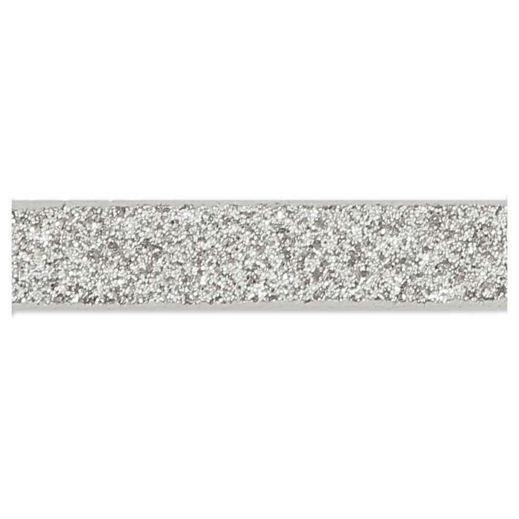 10mm Silver Sequin ribbon on a spool