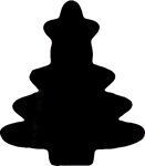 Craft Paper Punch - Winter Tree Shape