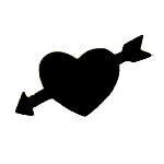 Craft Paper Punch - Heart and Arrow Shape