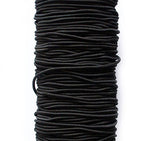 Large roll of round white polyester woven elastic