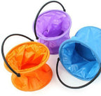 Collapsible water pot for artists in a compact form