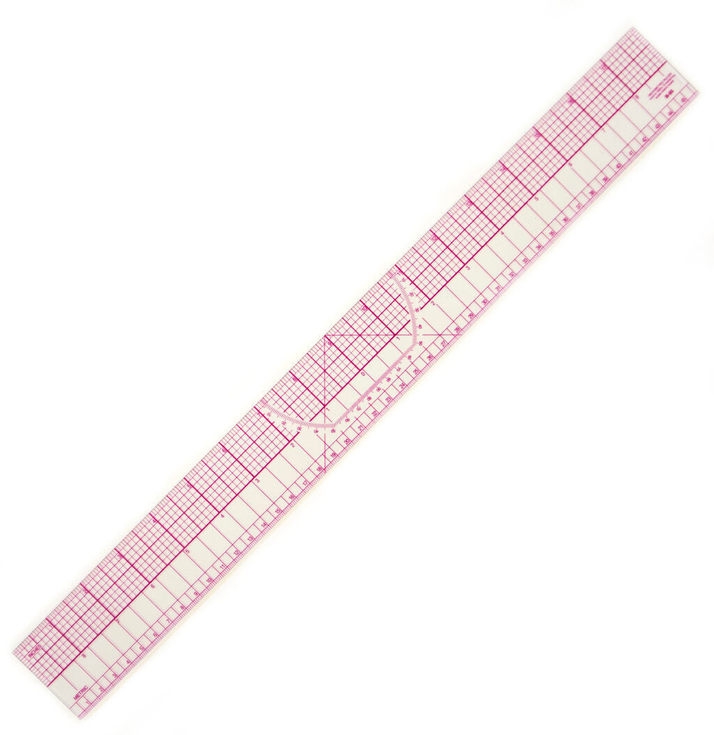 B95 flexible grader ruler displayed on a wooden table