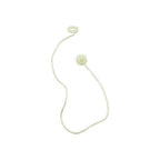 Easy and Fast to Attach Hang Tag, Nylon String Round Snap Lock 20 cm 1000pcs, Cream