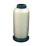 Clear plastic overlocker thread on a spool