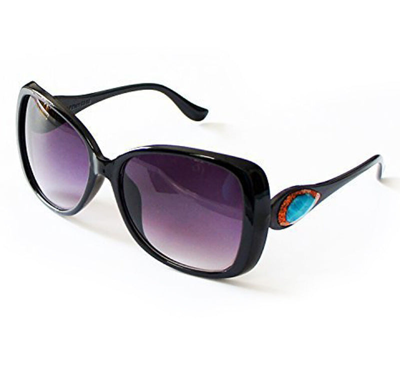 Two pairs of fashionable ladies sunglasses in assorted colours.