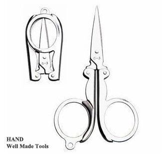No.666 scissors in a compact, travel-friendly design