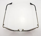 8132 Unisex Aviator Sunglasses - Metal Frame - Width at Temples 132 mm - 100% UV400 Protection