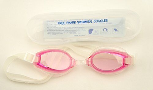 YG-7008 Pink Swimming Goggles - Ergonomic Design with 100% U.V. Protection and Anti-Fog Coating