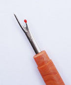 Close-up of the blade of the 5" seam ripper
