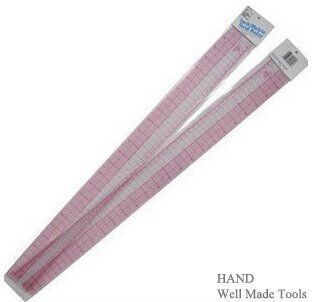B97 Flexible Grader Ruler in use for sewing projects