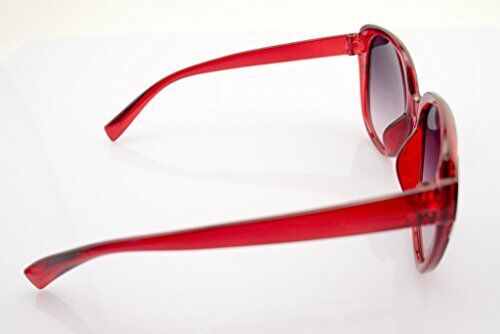 Display of sunglasses on a neutral background.