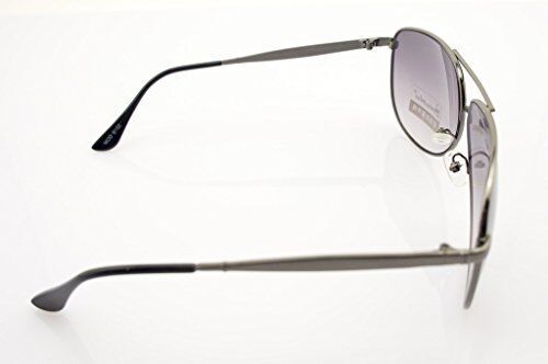 8132 Unisex Aviator Sunglasses - Metal Frame - Width at Temples 132 mm - 100% UV400 Protection