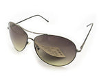665 Unisex Aviator Sunglasses - Metal Frame - Width at Temples 140 mm - 100% UV400 Protection