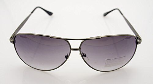 8132 Unisex Aviator Sunglasses - Metal Frame - Width at Temples 132 mm - 100% UV400 Protection