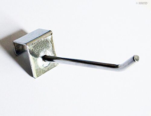 Slatwall hooks showcasing various retail items.