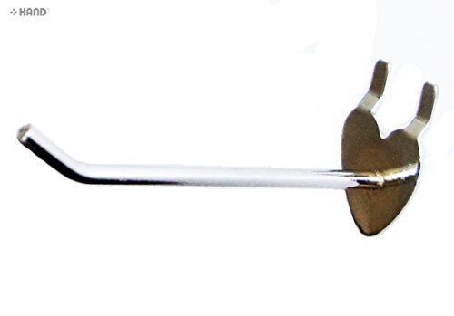 15cm slatwall euro hooks displayed on a retail wall