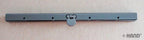 Side view showcasing the dimensions of the coin purse frame.