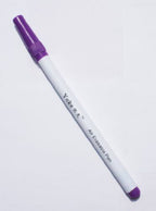Two purple fabric markers for air and water erasable marking.