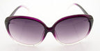 15827 Ladies Fashion Sunglasses - Large Frame - Width at Temples 139 mm - 100% UV400 Protection - Pink/Clear Frame with Pink Lenses