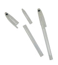Clear Mark silver lead holder with transparent barrel and clip.