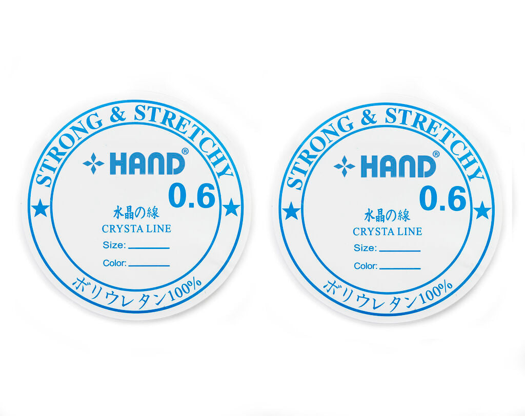 thread 0.6mm thickness, pack of 2 rolls