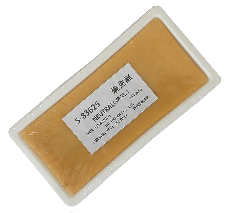200g tub of nude colour leather finishing polishing wax.