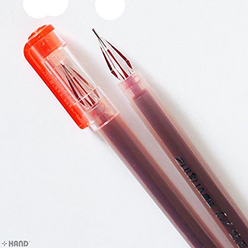 CS-801 Extra Fine Point Pen 0.38mm - Assorted Colours - Box of 12 (Red)