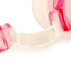 YG-7008 Pink Swimming Goggles - Ergonomic Design with 100% U.V. Protection and Anti-Fog Coating