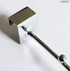Pack of 3 sloping display arms for retail use