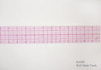 Side view of the MAX graph ruler highlighting its length