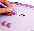 Children Colourful Dry Erase Magnetic White/Alphabet Board with Marker, Eraser and Magnets (Large Boys 50x25)