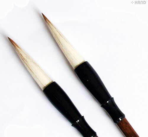 SU-17 Assorted Sizes Comfort to Hold Art & Calligraphy Sumi Brushes - Pack of 2 (Medium)