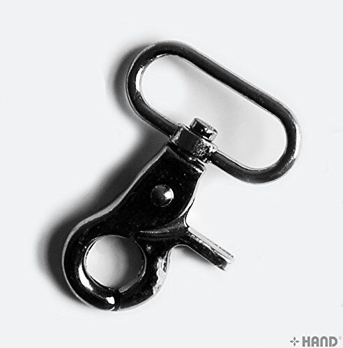 Four rotary swivel hook buckles arranged neatly in a pack