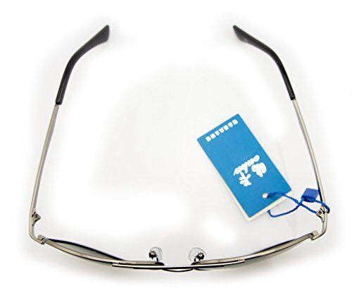 Aviator sunglasses displayed on a wooden surface