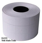 Packaging of 10 rolls of price labels for retail use
