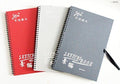 Front cover of A4 hardback sketch book in off white