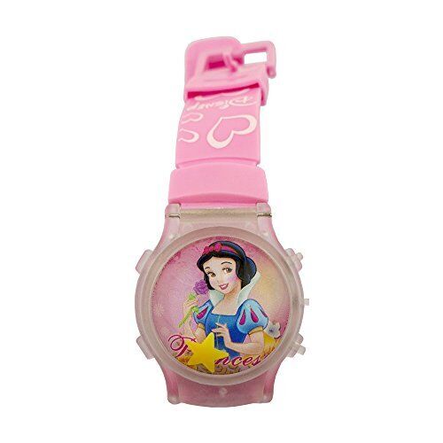 Children's digital watch with Snow White design and flip-face.