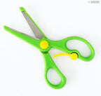 Close-up of the 5.5-inch scissors showing the blunt tip