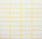 Display of multiple sheets of white label stickers