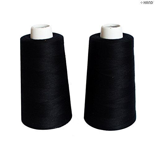 pack of 2 (under stitching 20s/2 black 2 ply 1600m)