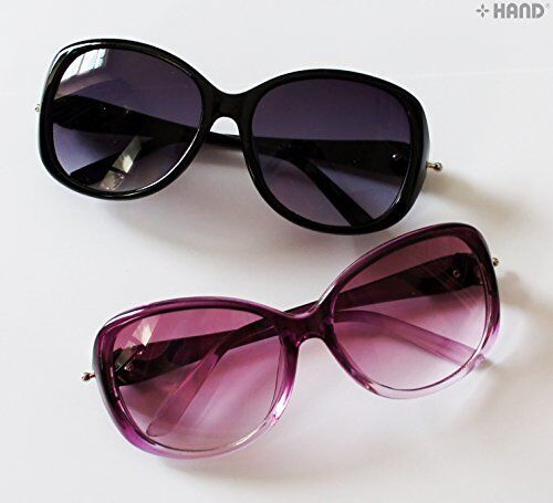 Side view of ladies' sunglasses showcasing their design