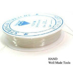 Craft projects using clear stretchy thread for jewellery making