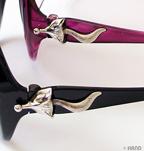 Two pairs of fashionable sunglasses in a stylish arrangement