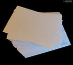 Close-up of a single franking machine label measuring 152 x 38 mm