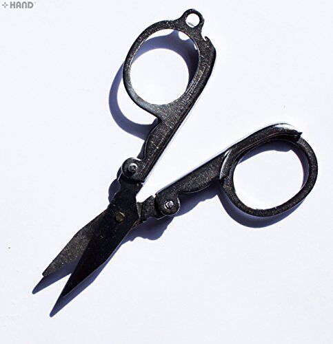 806A Convenient Travel Folding Metal Scissors Assorted Sizes - Pack of 2 (806AS Small)