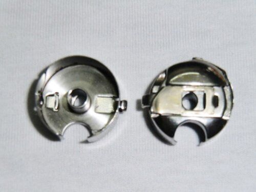 Towa bobbin case in use with a sewing machine