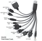 All newest ports displayed on the Multi Port USB Charger.