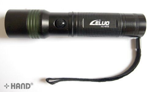 Rechargeable battery for LL-C12 flashlight torch displayed